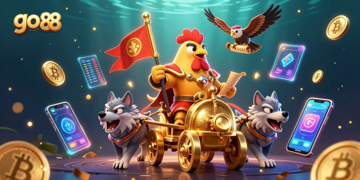 Experience the excitement of go 88 as the rooster warlord leads thrilling casino adventures.