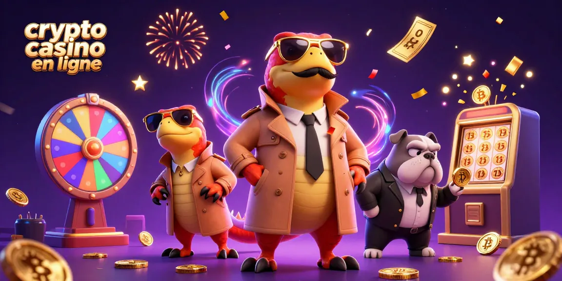 Visitez un crypto casino en ligne où des raptors déguisés tentent d’entrer dans un lounge VIP animé.