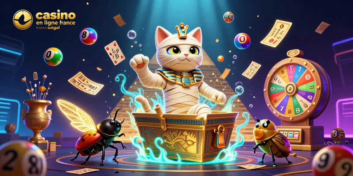 Profitez de jeux accessibles sur un casino en ligne légal en France avec une illustration captivante.