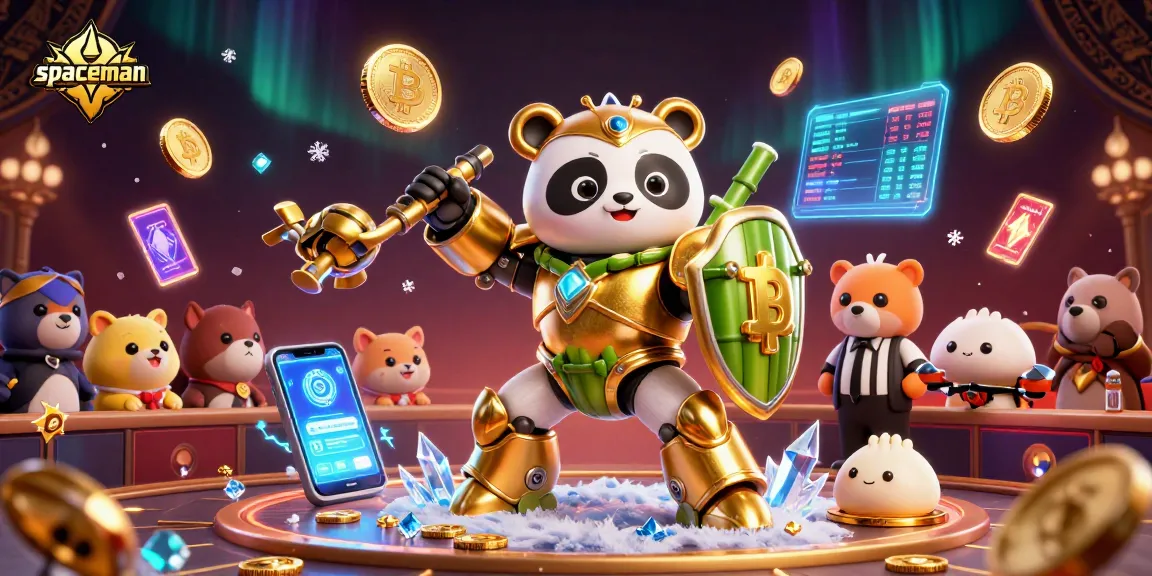 Experience thrilling spaceman adventures with vibrant action in this dynamic casino illustration.