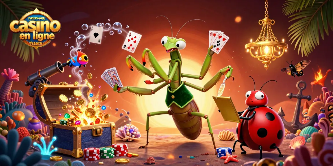 Gagnez avec un nouveau casino en ligne France grâce à des joueurs et des éléments de jeu colorés.