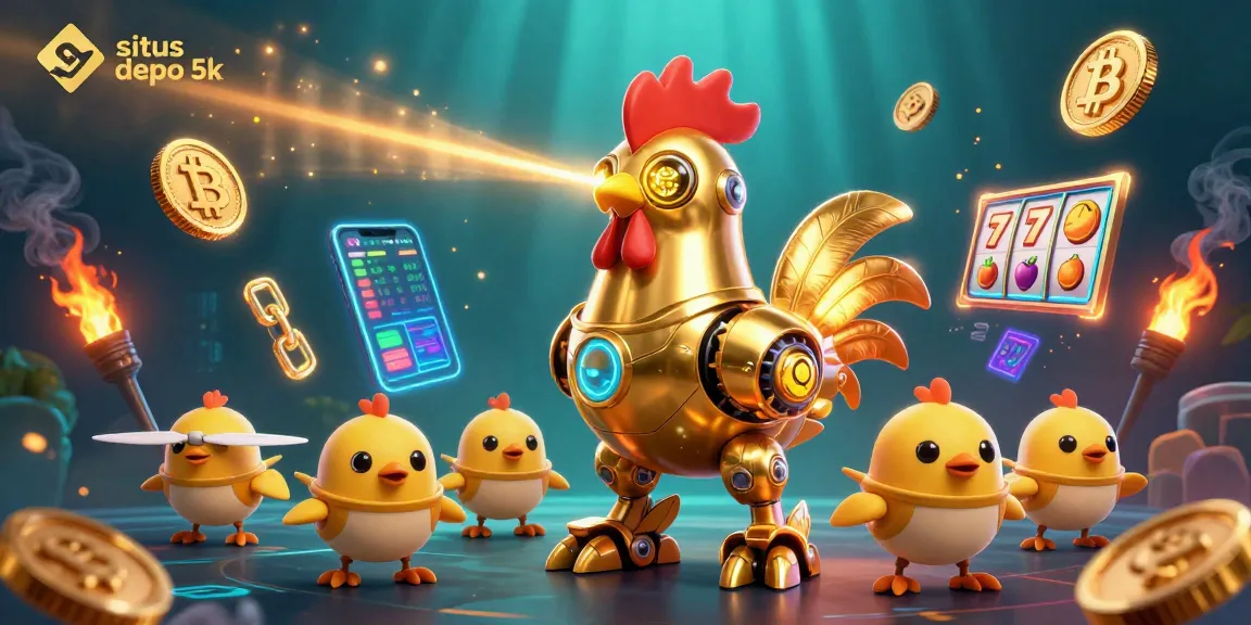 Engage with situs depo 5k in an exciting 3D casino adventure featuring dynamic elements and vibrant characters.