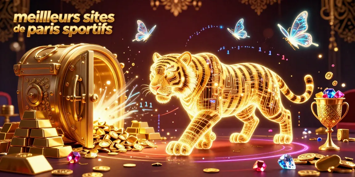 Pariez sur les meilleurs sites de paris sportifs avec cette illustration dynamique de casino numérique.